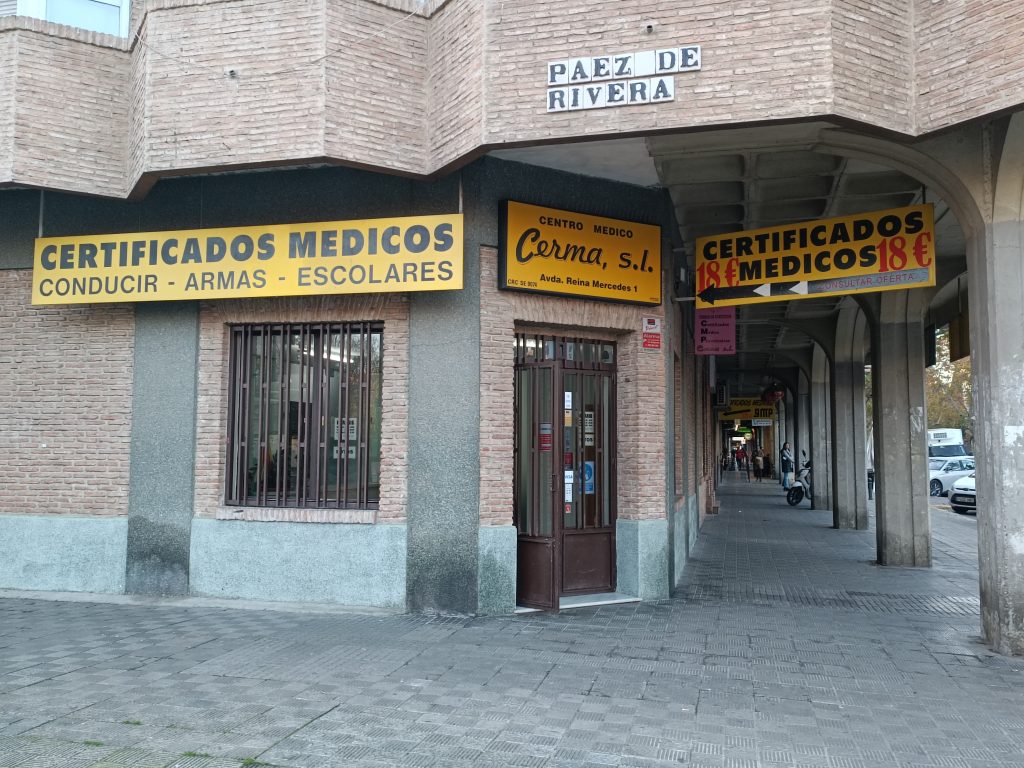 Vista de la oficina