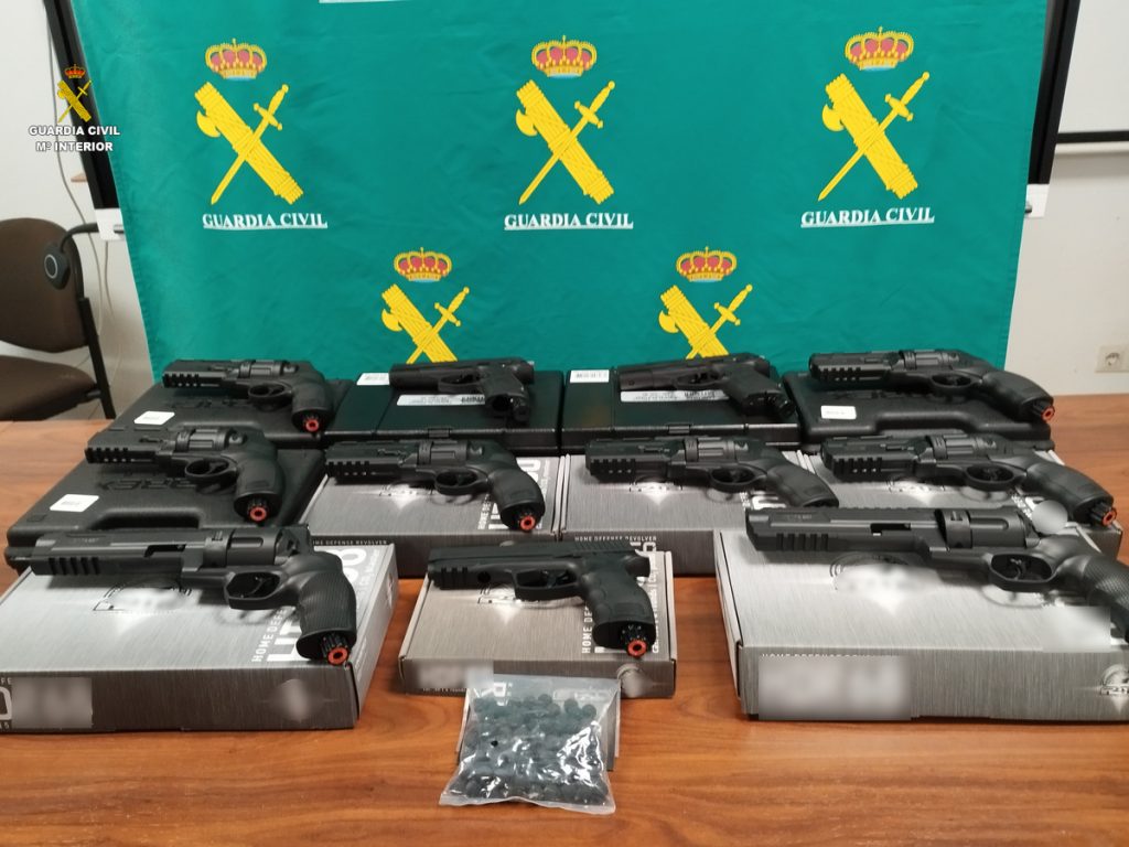 guardia civil armas